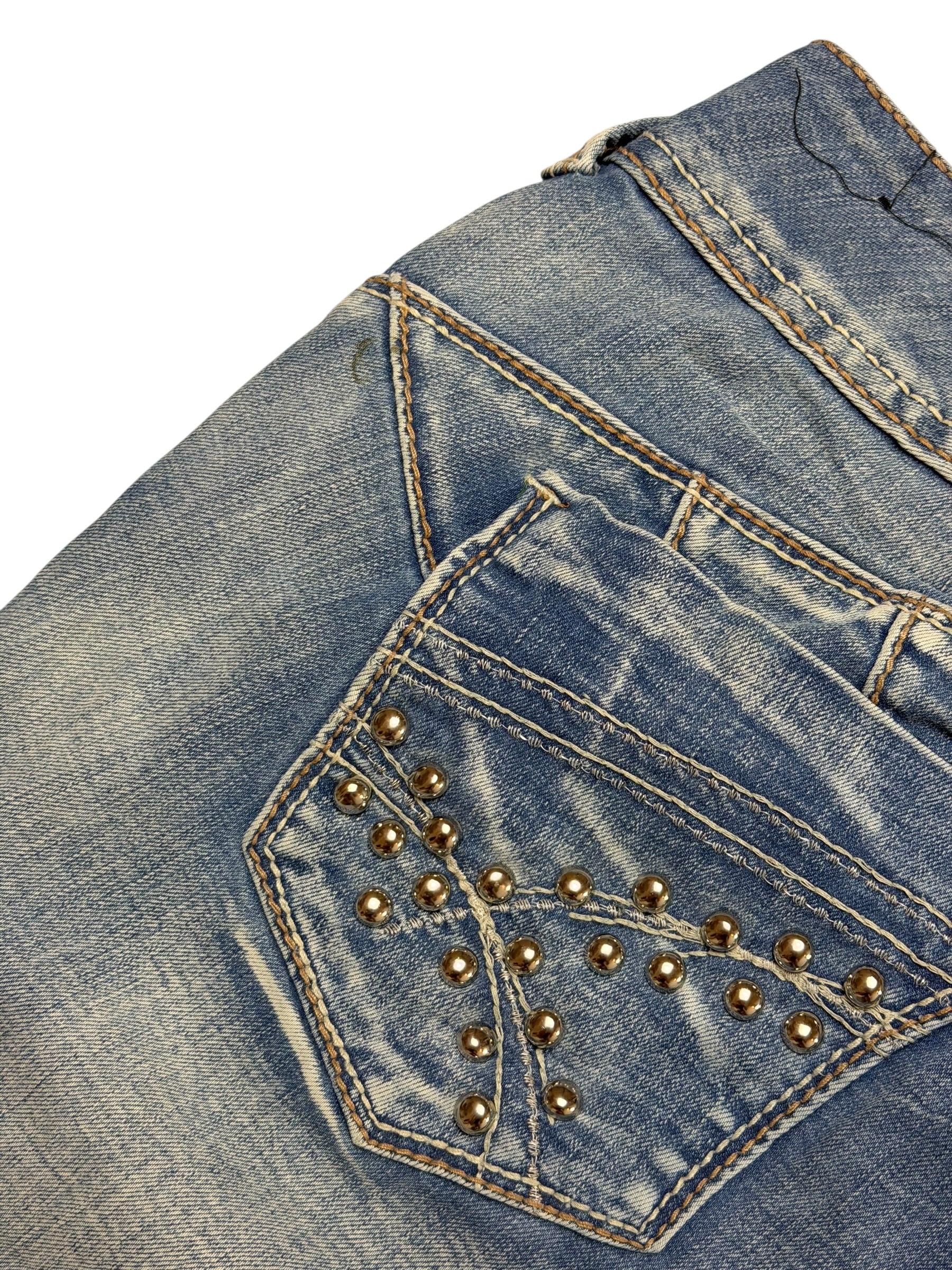 Japan Style Look | Low Waist | Flared Bootcut | Women Jeans |Size XS |