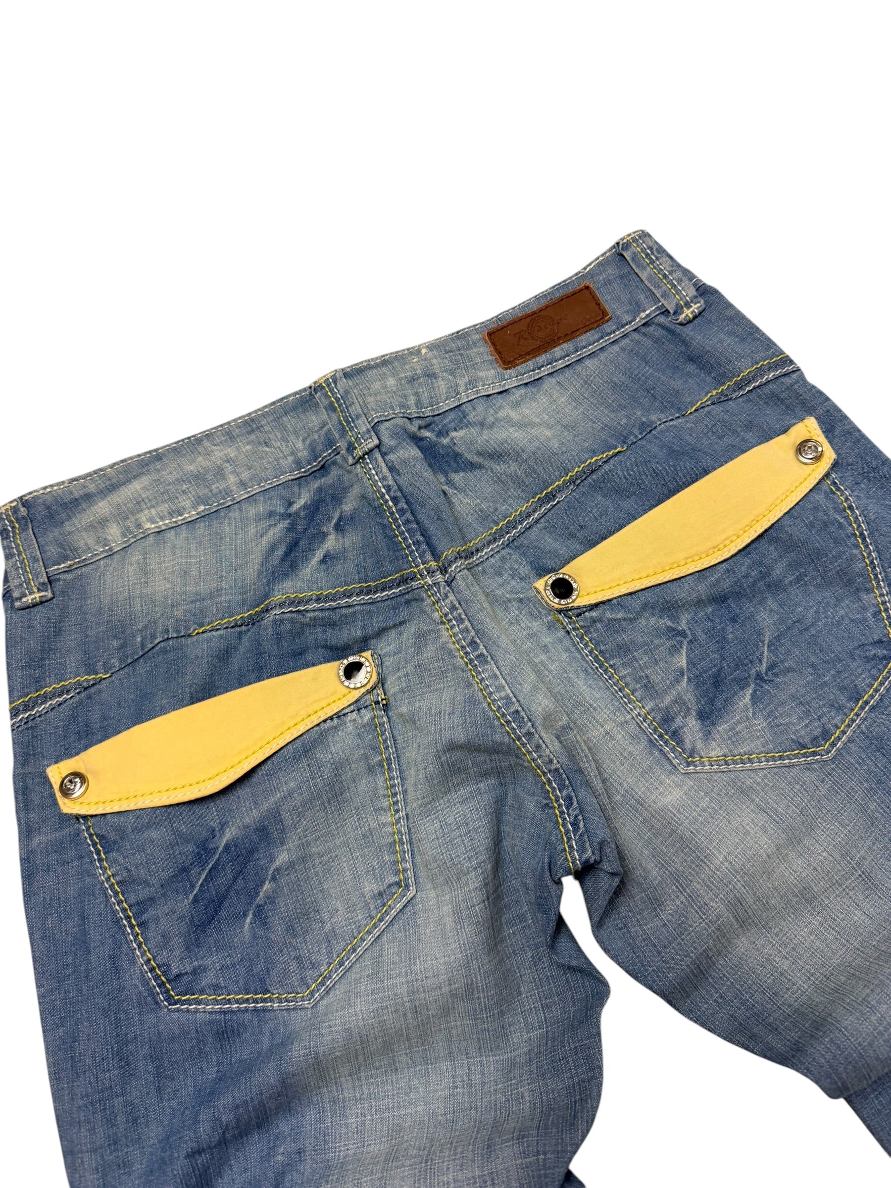 Japan Style Look | Low Waist | Flared Bootcut | Women Jeans |Size XS |