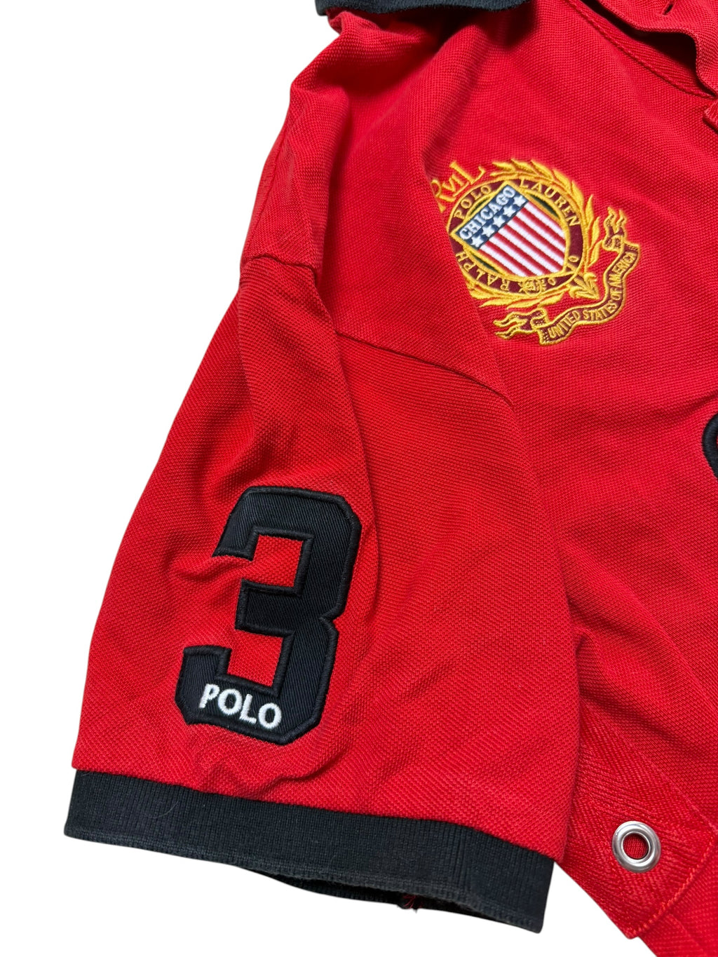Vintage "CHICAGO" Chief Keef Polo | Size L | Ralph Lauren