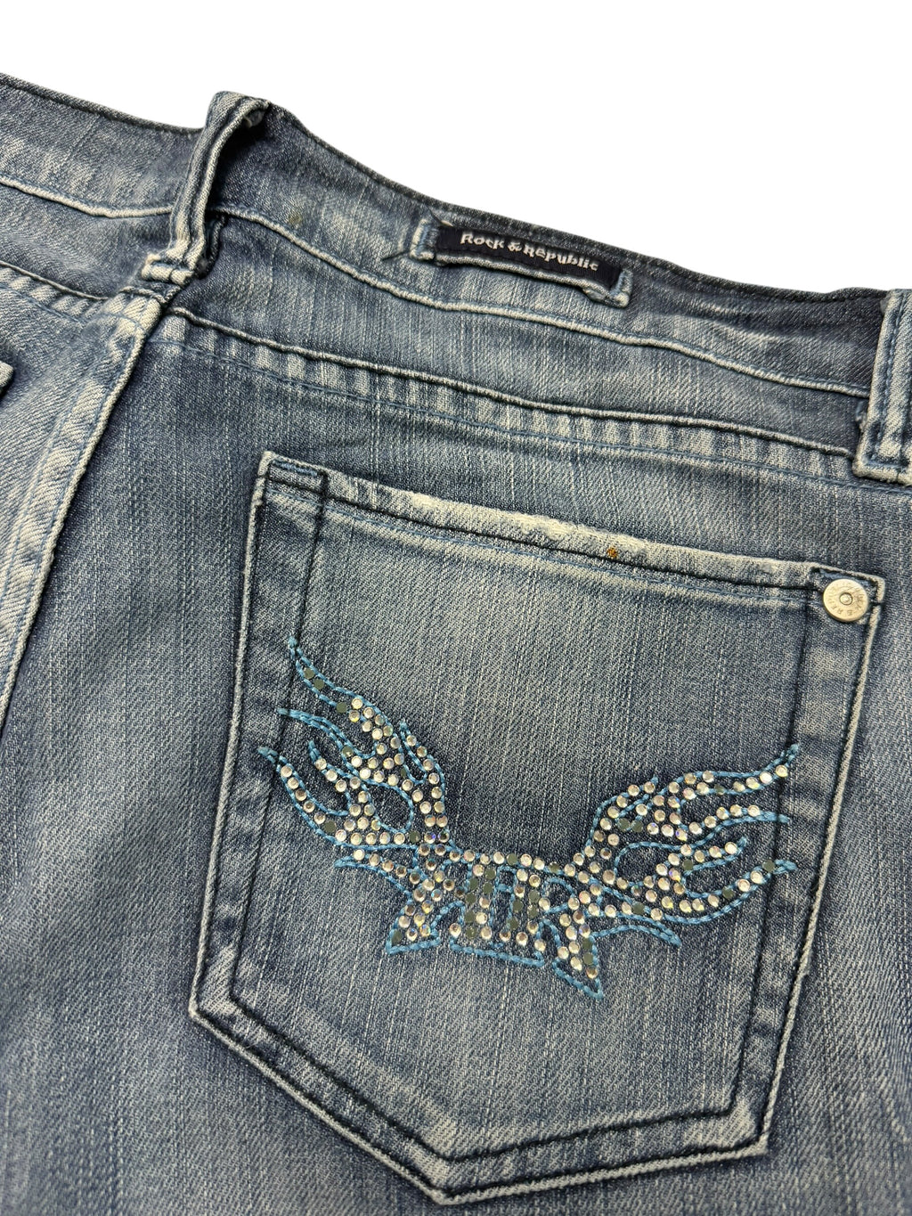 Japan Style Look | Low Waist | Flared Bootcut | Women Jeans | Size L |