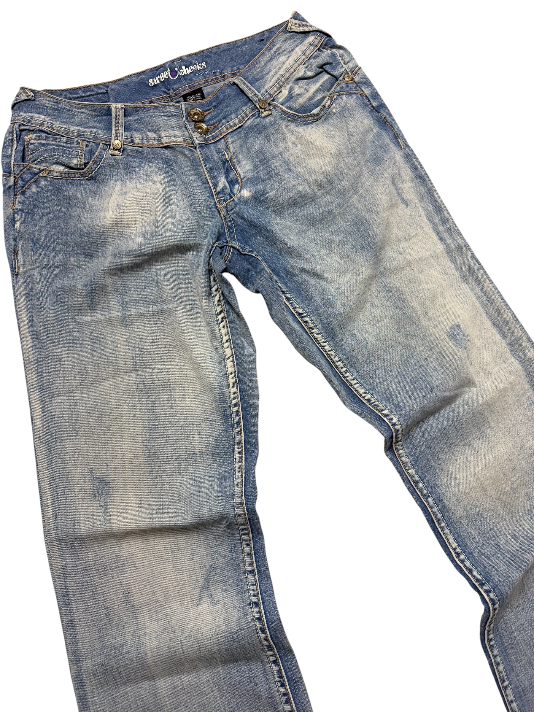 Japan Style Look | Low Waist | Flared Bootcut | Women Jeans |Size XS |