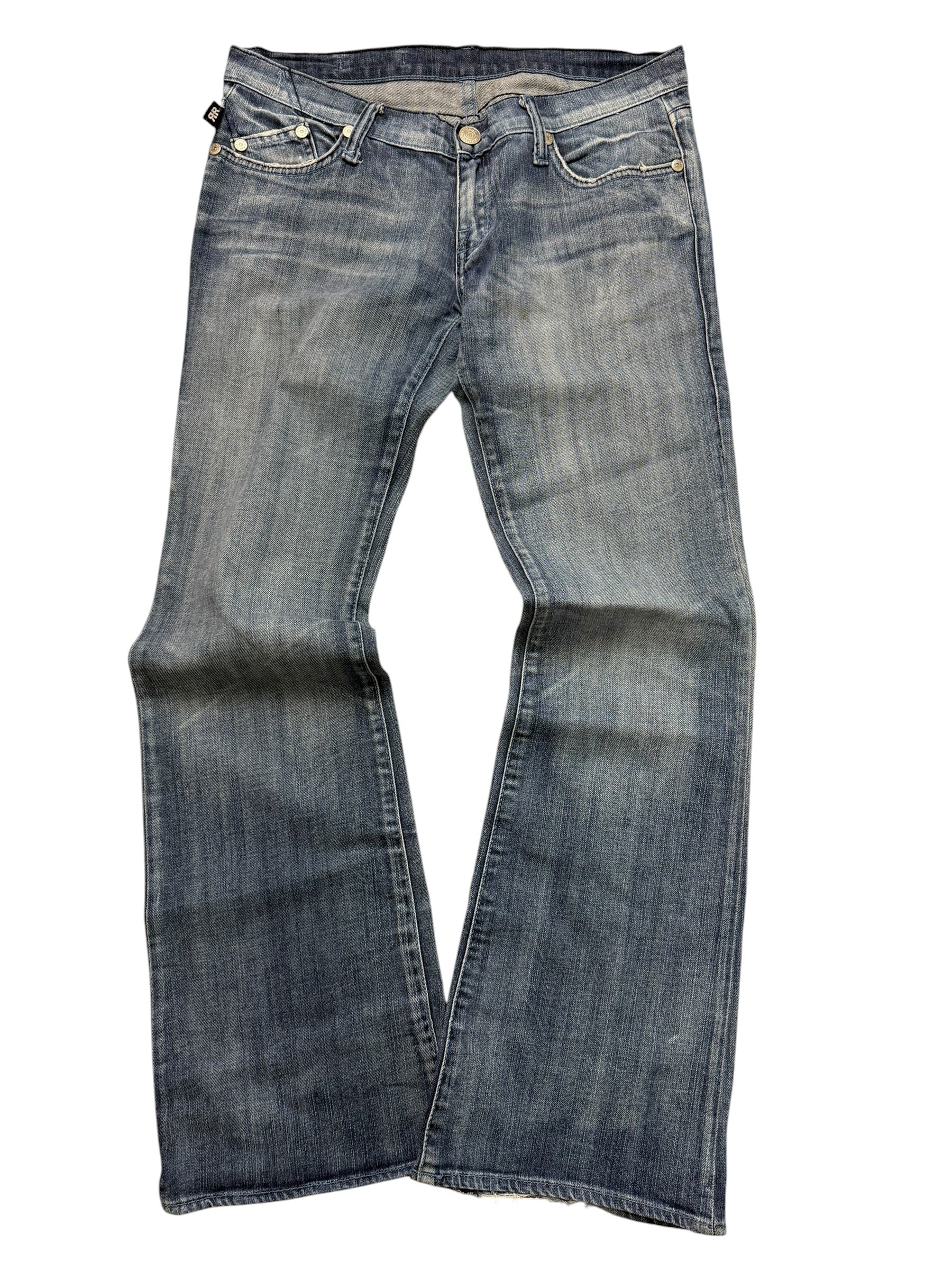 Japan Style Look | Low Waist | Flared Bootcut | Women Jeans | Size L |