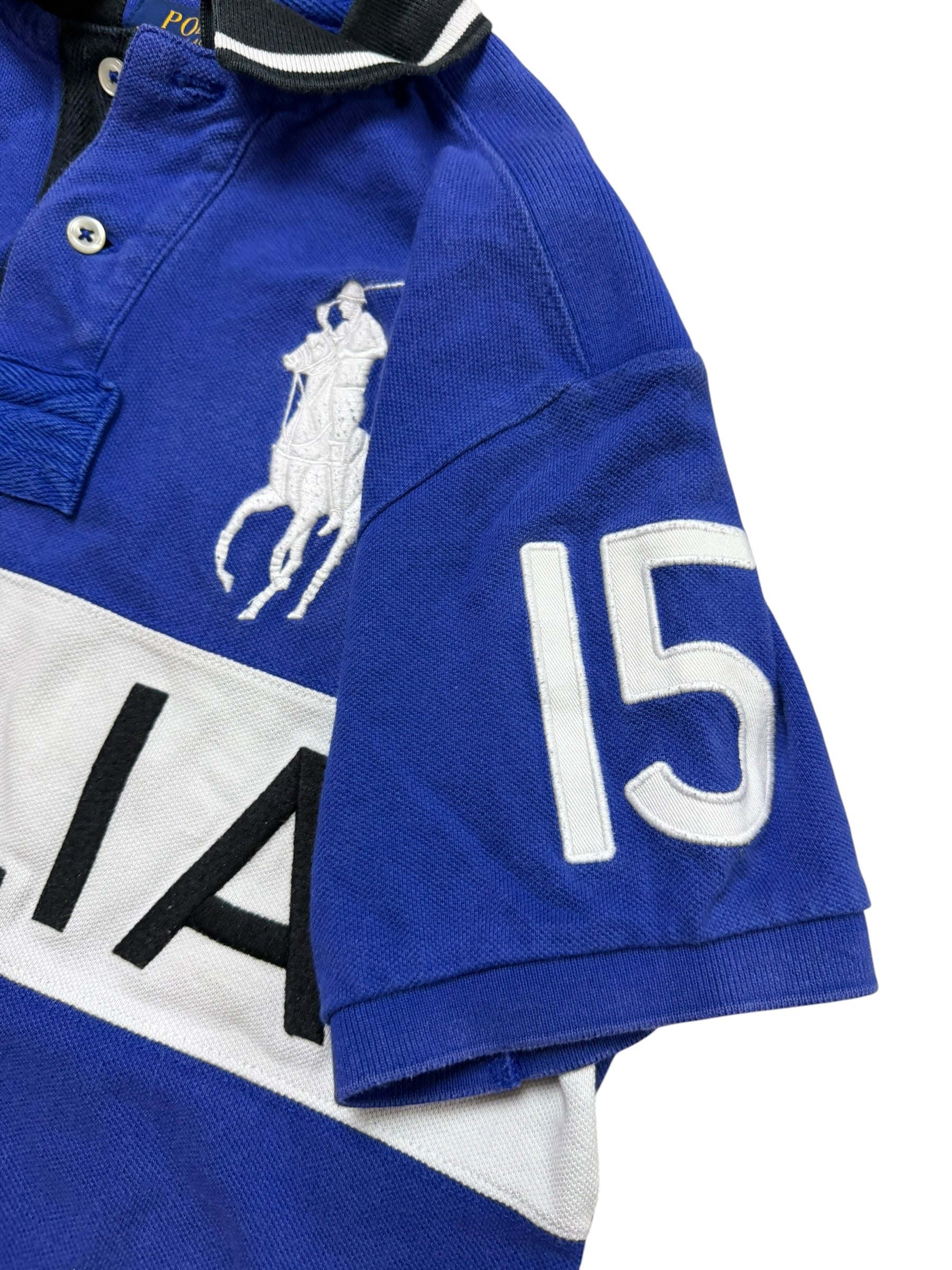 Vintage "ITALIA" Chief Keef Polo | Size S | Ralph Lauren