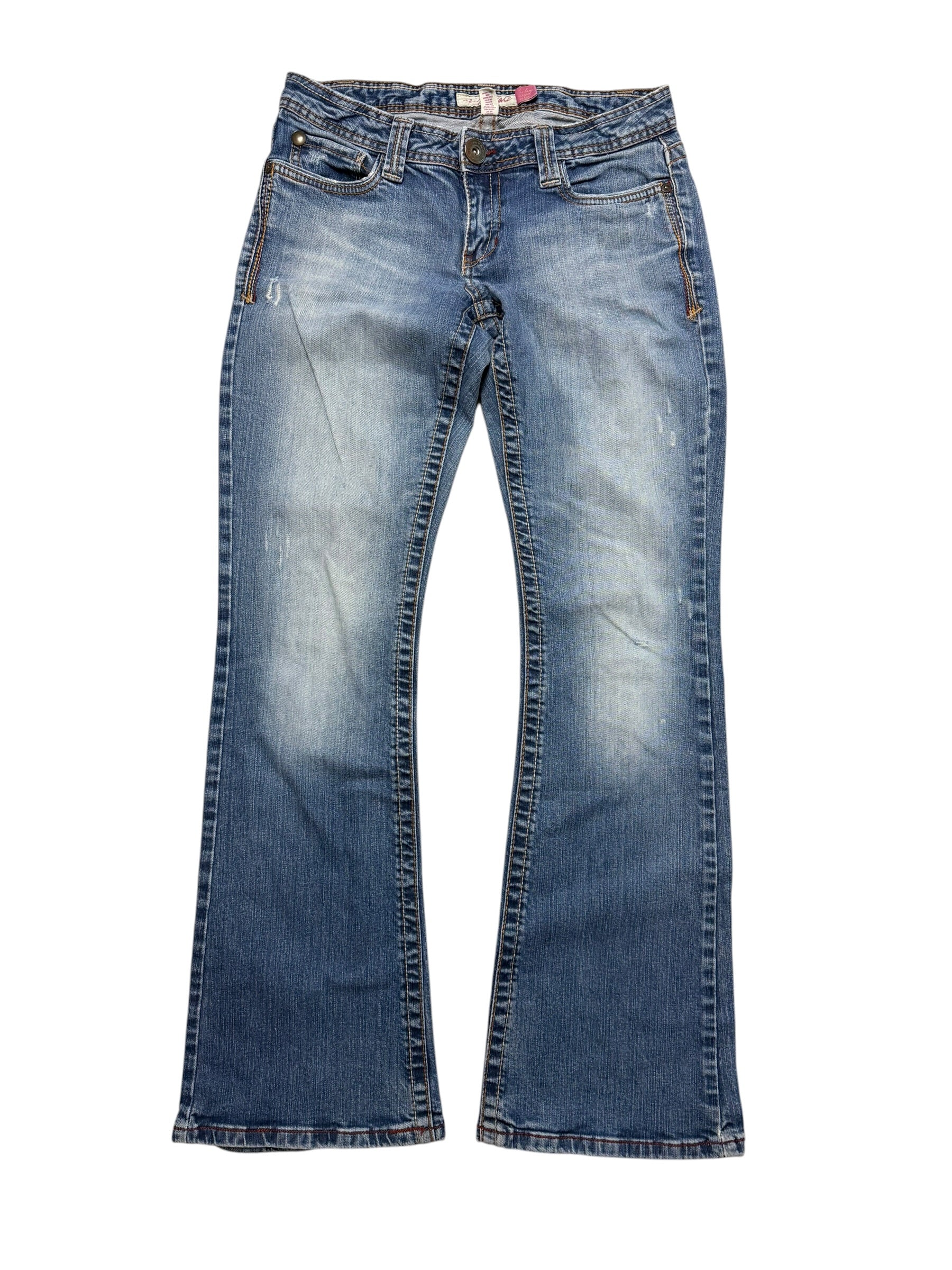 Japan Style Look | Low Waist | Flared Bootcut | Women Jeans |Size S-M |
