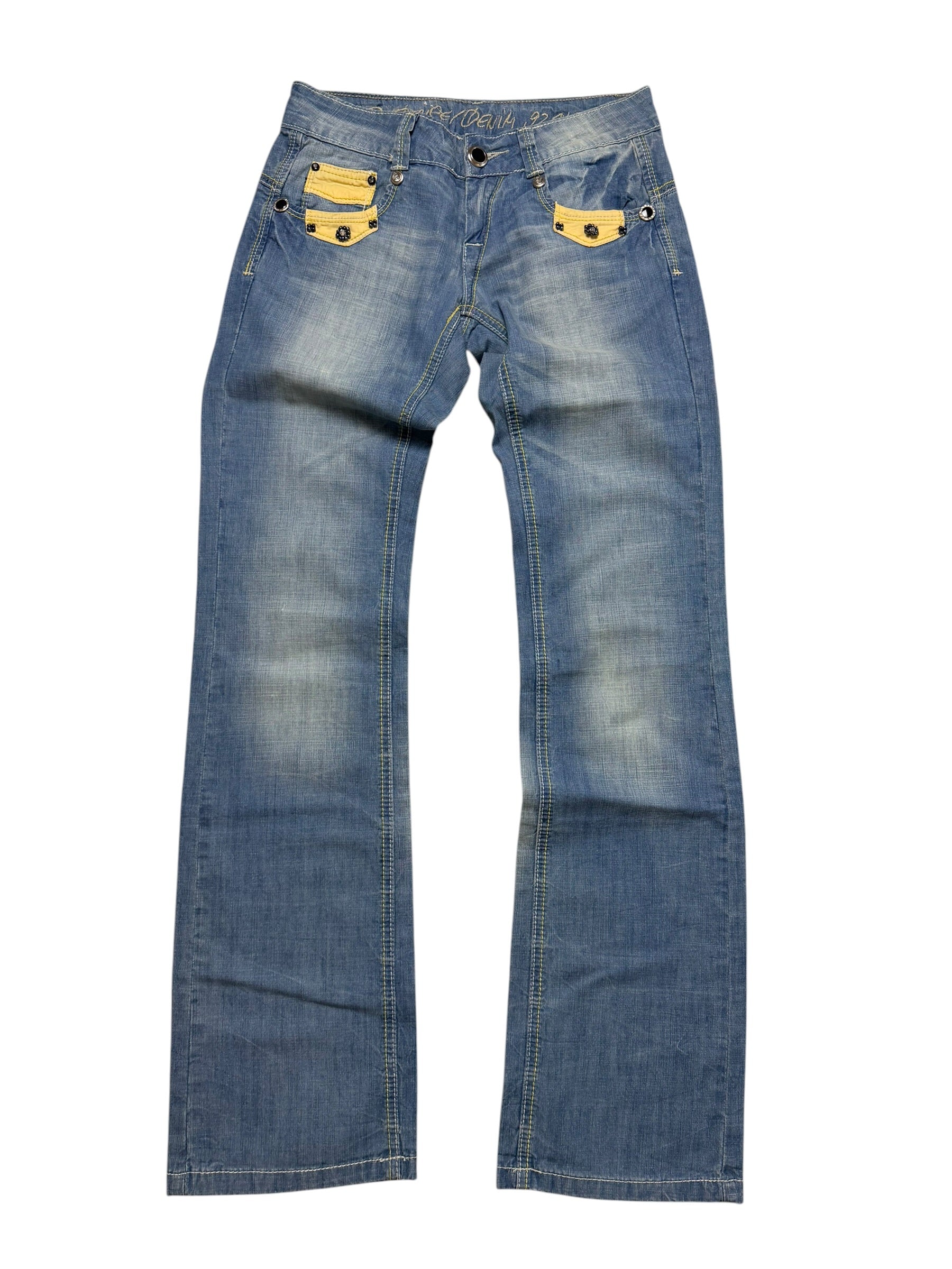 Japan Style Look | Low Waist | Flared Bootcut | Women Jeans |Size XS |