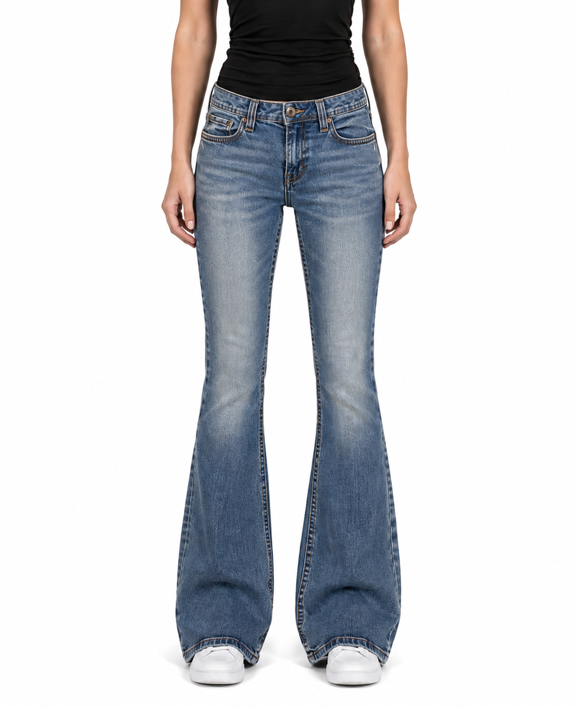 Japan Style Look | Low Waist | Flared Bootcut | Women Jeans |Size S-M |