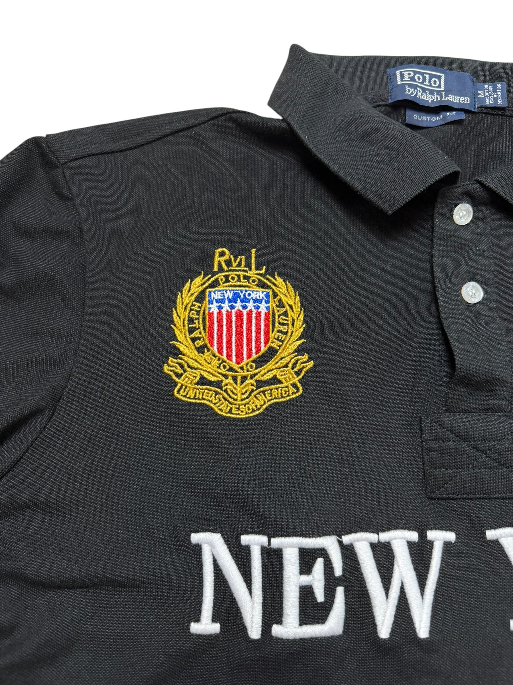 Vintage "NEW YORK" Chief Keef Polo | Size M | Ralph Lauren