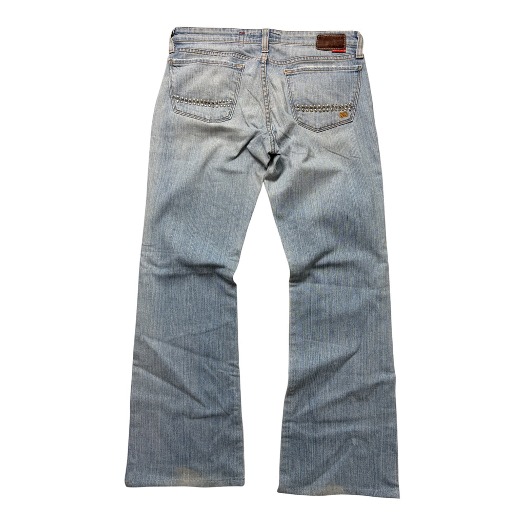Japan Style Look | Low Waist | Flared Bootcut | Women Jeans |Size L |