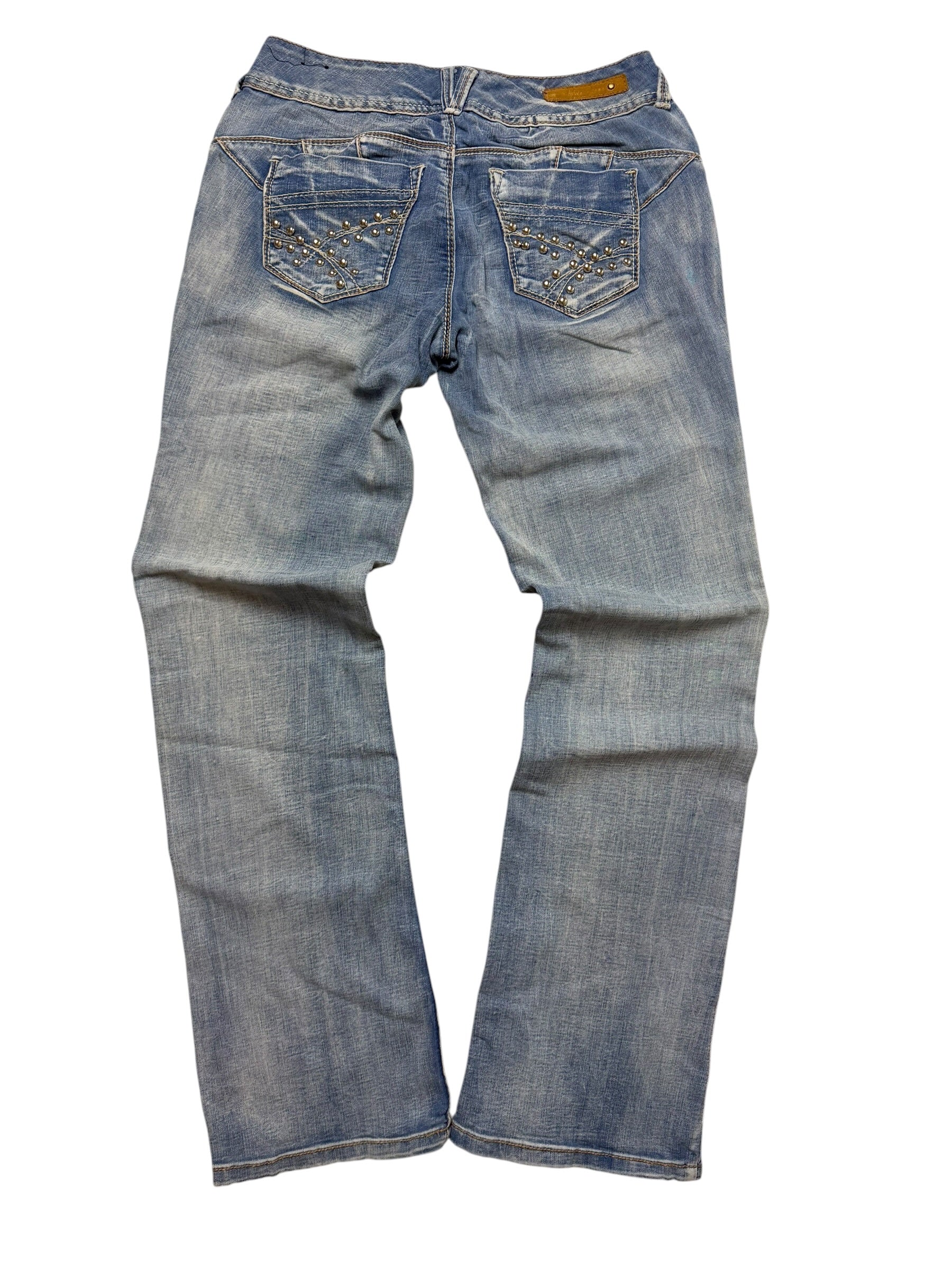 Japan Style Look | Low Waist | Flared Bootcut | Women Jeans |Size XS |