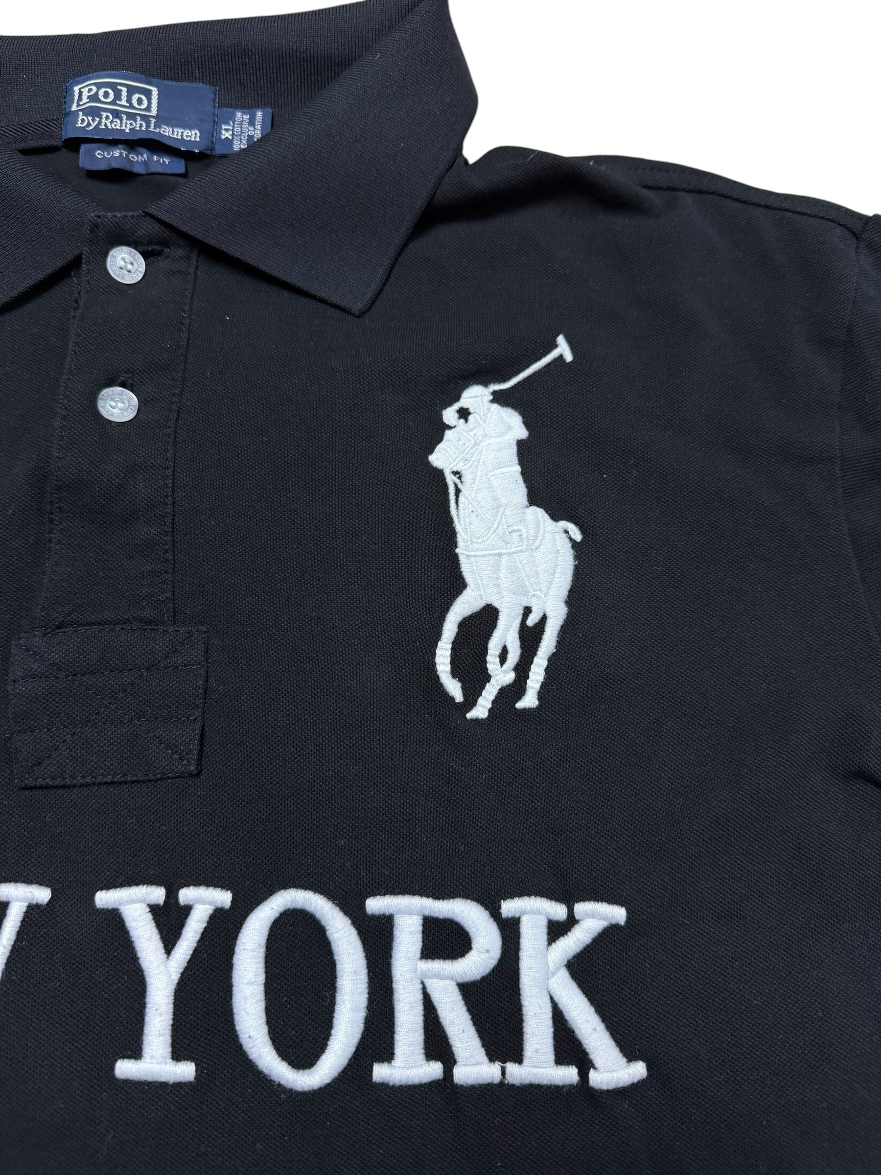 Vintage "NEW YORK" Chief Keef Polo | Size XL | Ralph Lauren