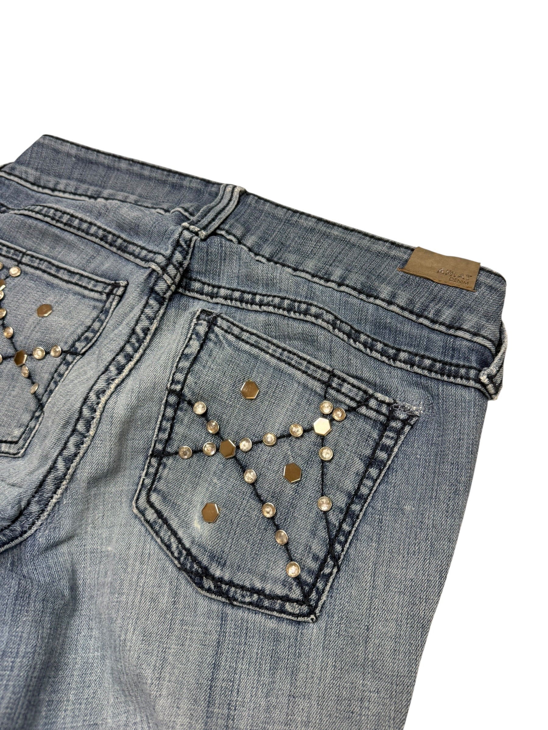 Japan Style Look | Low Waist | Flared Bootcut | Women Jeans |Size XS-S |