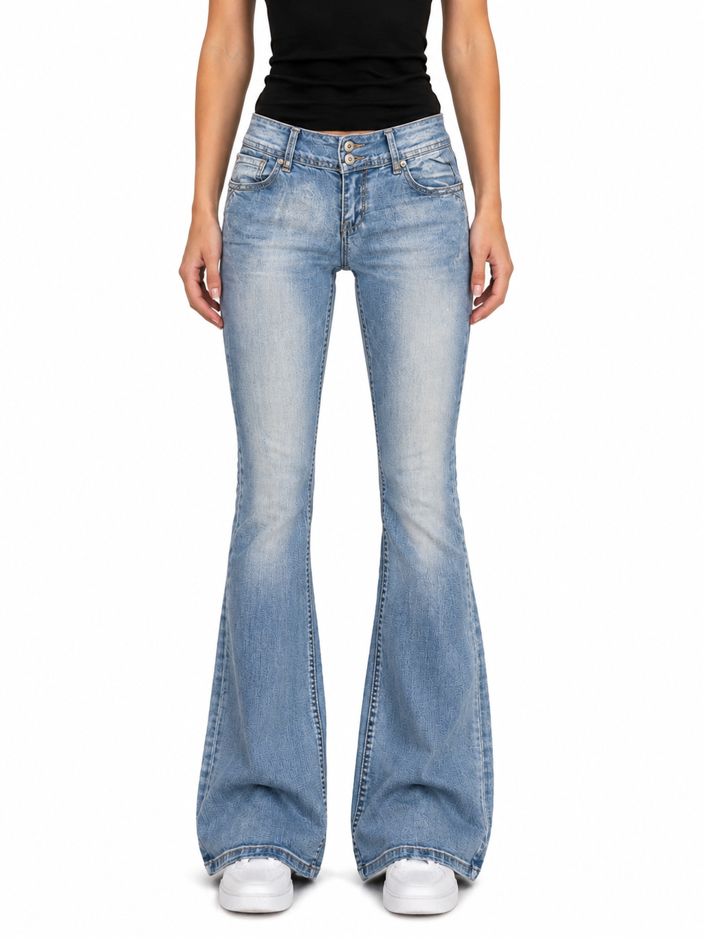 Japan Style Look | Low Waist | Flared Bootcut | Women Jeans |Size XS |