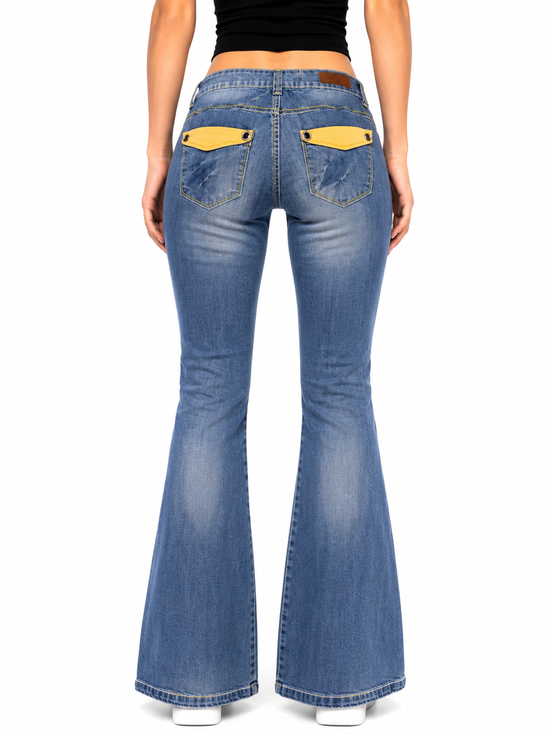 Japan Style Look | Low Waist | Flared Bootcut | Women Jeans |Size XS |
