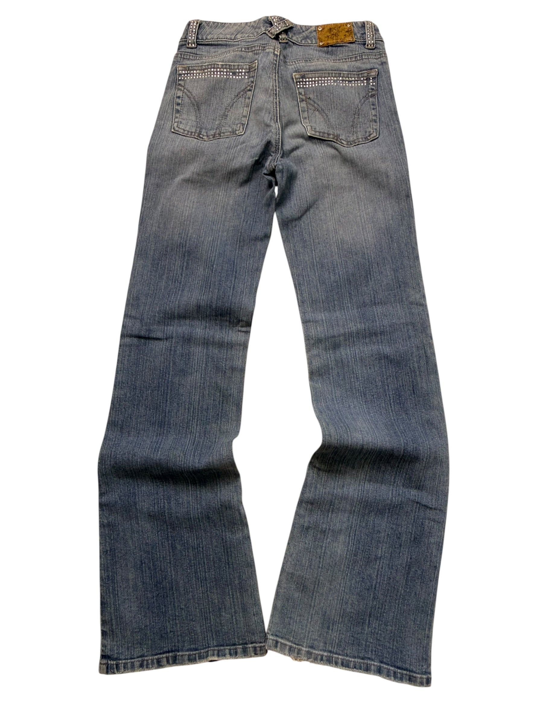 Japan Style Look | Low Waist | Flared Bootcut | Women Jeans | Size XS|