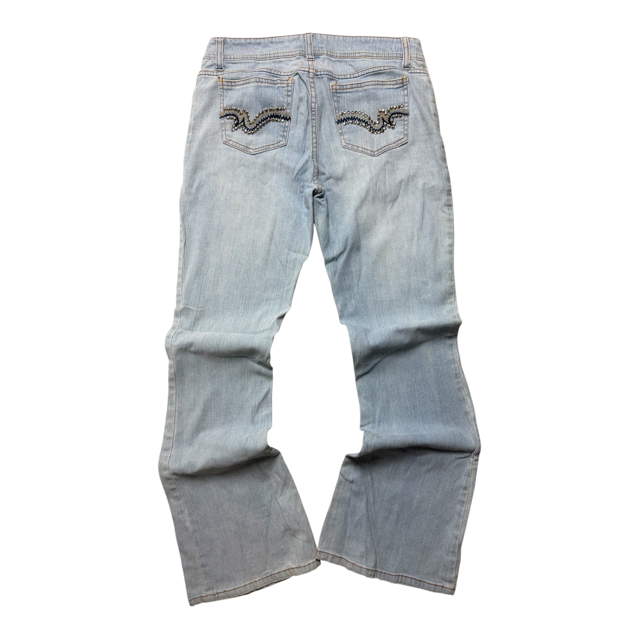 Japan Style Look | Low Waist | Flared Bootcut | Women Jeans | Size S-M |