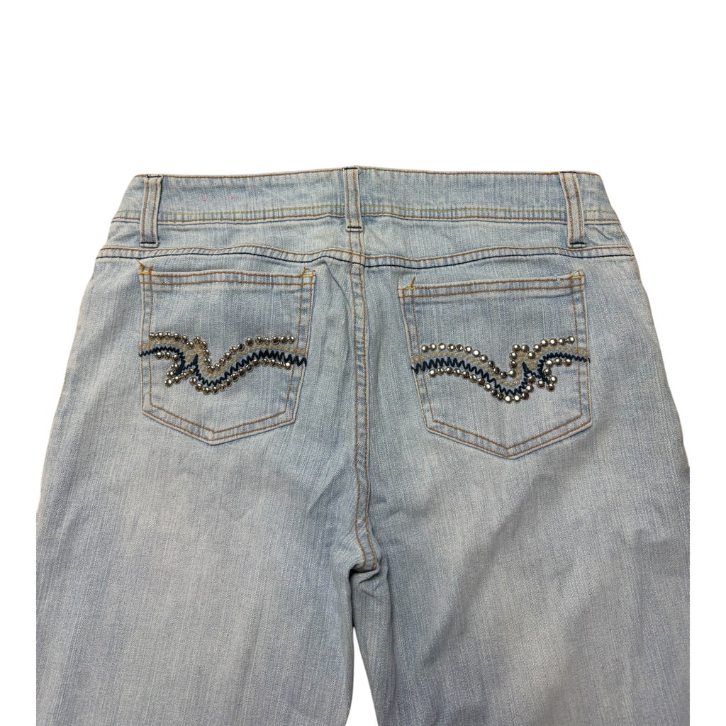 Japan Style Look | Low Waist | Flared Bootcut | Women Jeans | Size S-M |
