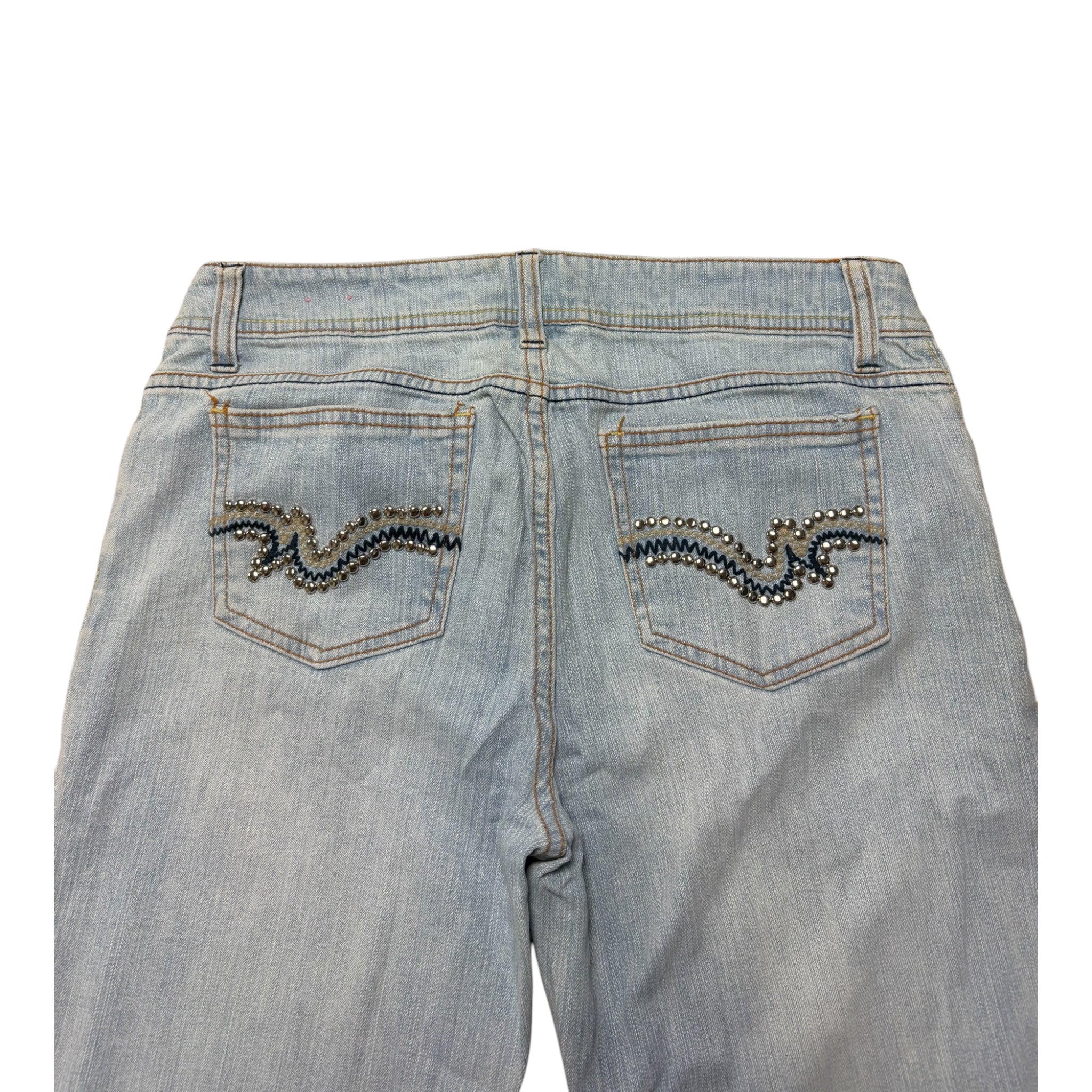 Japan Style Look | Low Waist | Flared Bootcut | Women Jeans | Size S-M |