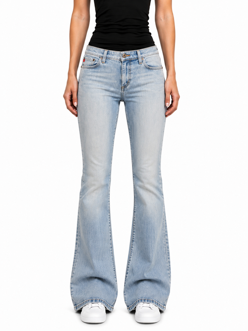 Japan Style Look | Low Waist | Flared Bootcut | Women Jeans |Size L |