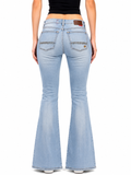 Japan Style Look | Low Waist | Flared Bootcut | Women Jeans |Size L |