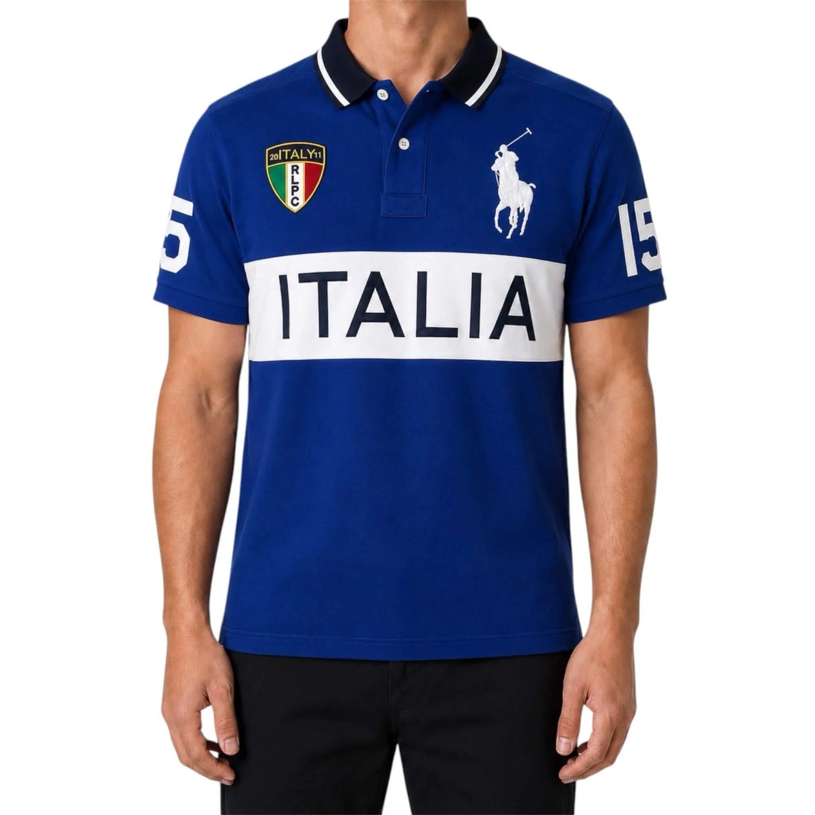 Vintage "ITALIA" Chief Keef Polo | Size S | Ralph Lauren