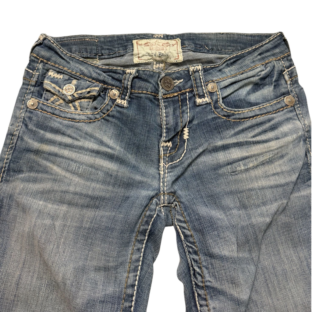 True Religion Look | Low Waist | Flared Bootcut | Women Jeans |Size S |